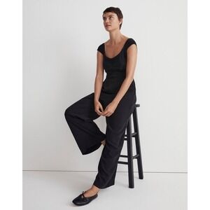 Madewell Black Jumpsuit
